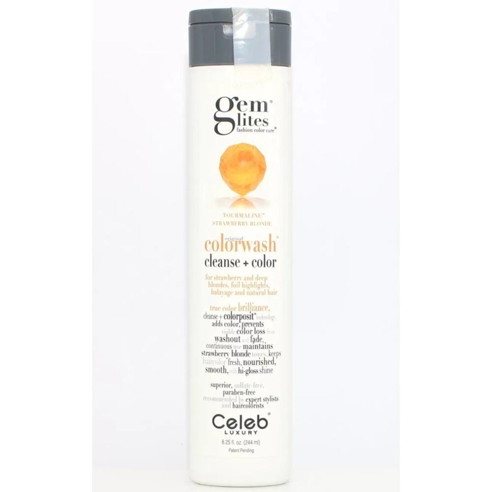 Celeb Luxury Gemlites Tourmaline Color wash Shampoo 8.25 Oz